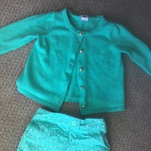 Janie and jack sweater set